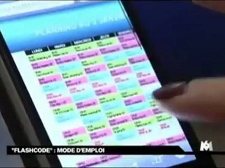 Le 19h45 M6 Reportage Flashcode Codes QR Flash-moi