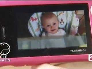 Télématin France 2 Reportage Flashcode Codes QR Flash-moi