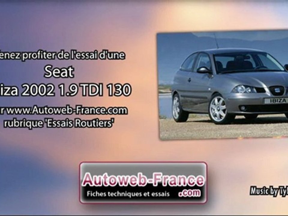 Essai Seat Ibiza 2002 1.9 TDI 130 - Autoweb-France