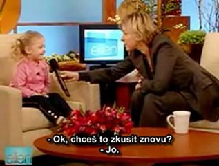 Isabelle Natalini on Ellen czech subtitles
