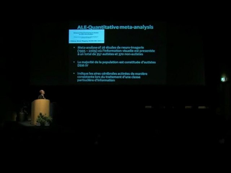 Les corrélats neurocognitifs du retard de langage dans les troubles du spectre autistique - Pr Laurent Mottron, Hôpital Rivière-des-Prairies, Montréal