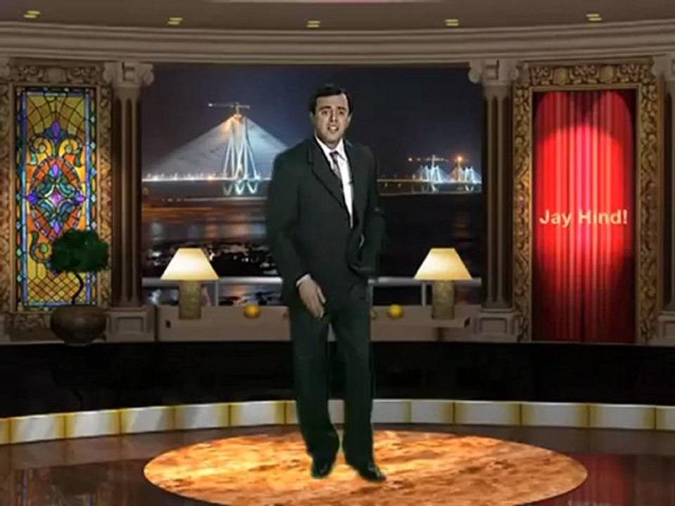 Comedy Show Jay Hind! Shahrukh detained by security video (hilarious)