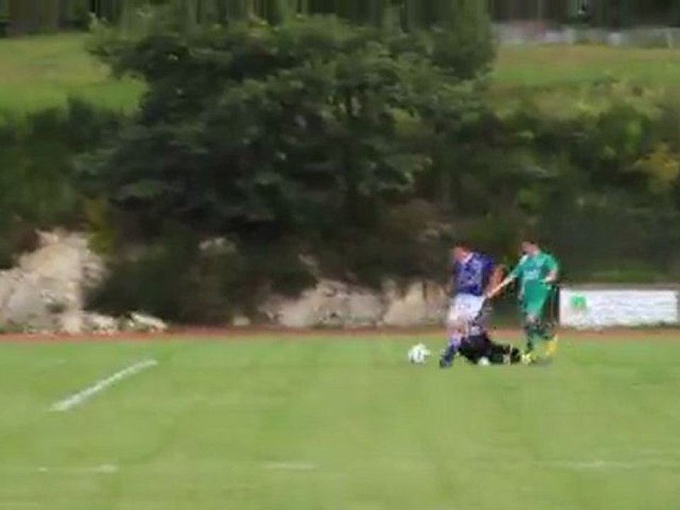 But du 7-0 (FCSMSL - Mauléon en amical)