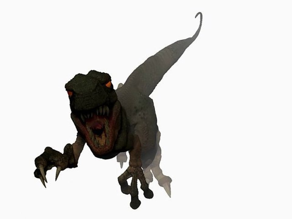 Raptors vs Brachiosaurus - ZBrush 4  - Timelapse Modeling and Polypainting - Dethan