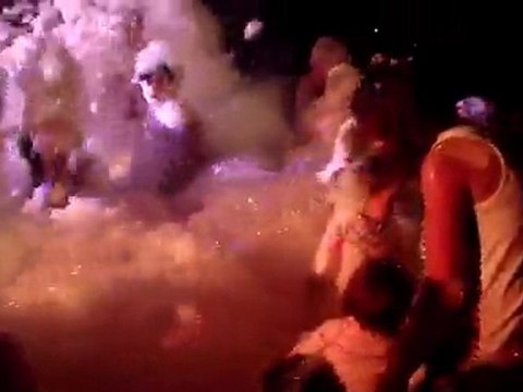 Aout 2011 - Vacances 2011, soirée mousse