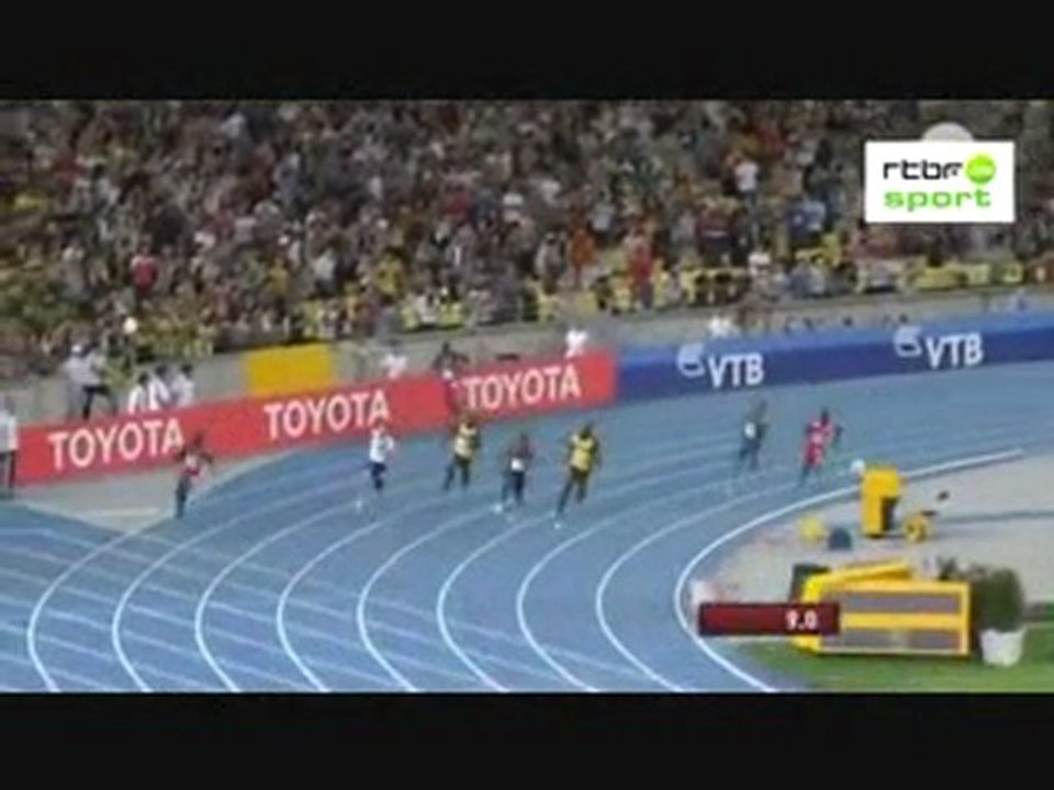 Usain Bolt - Final 200m Daegu World Championships 2011