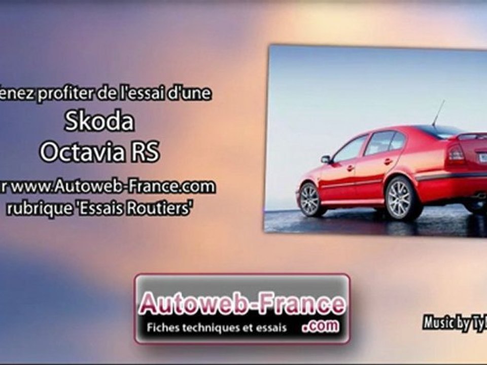 Essai Skoda Octavia RS - Autoweb-France