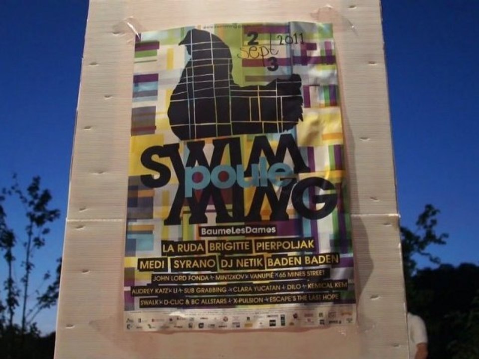 Swimming Poule Festival, Baume-les-Dames, 2 et 3 septembre 2011