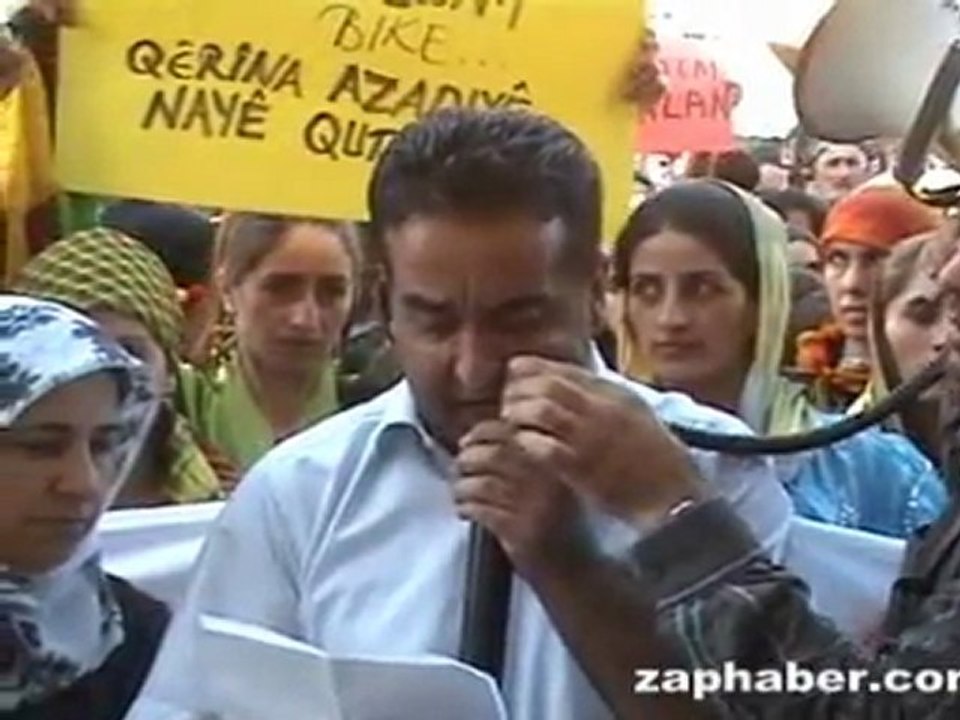 Yürüyüş sonrası gerginlik