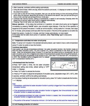 North American Solar Solutions - Differential Controller for all temperature settings, Boilers, Solar Water, Recirculation,