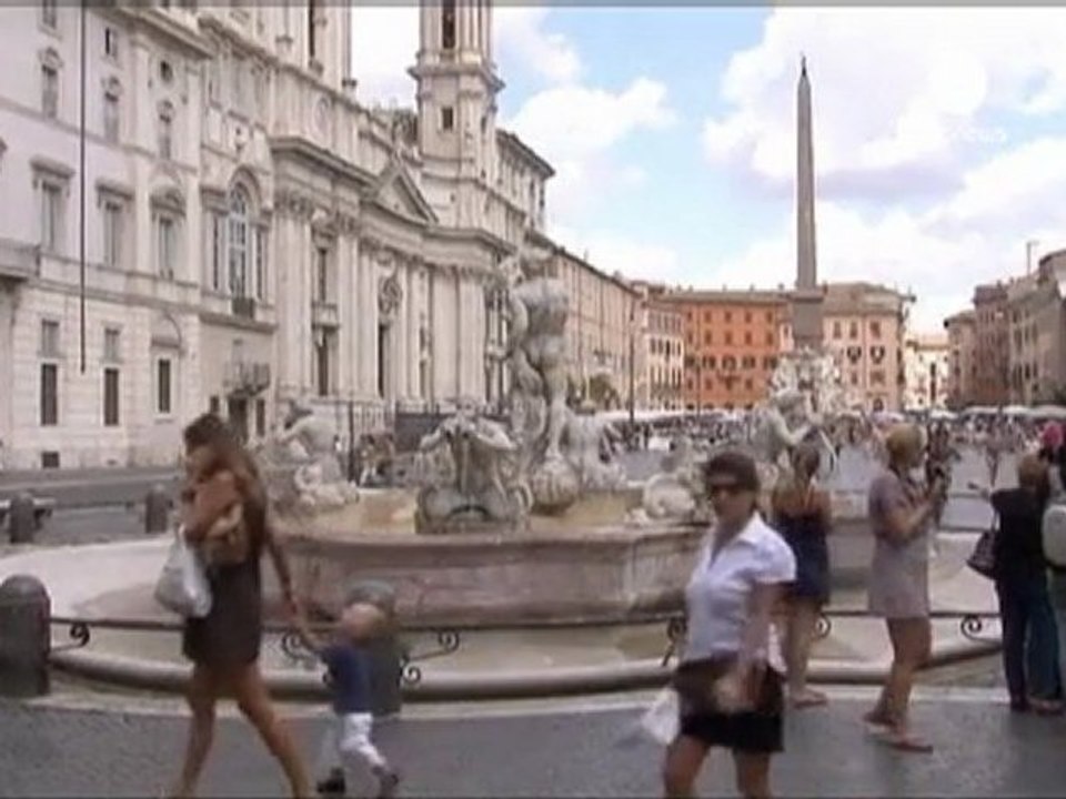 Les carabiniers de Rome ont arrêté le vandale qui a...