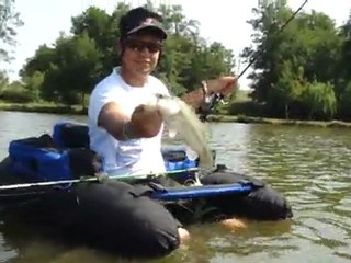 Bass en float tube pikeflo91