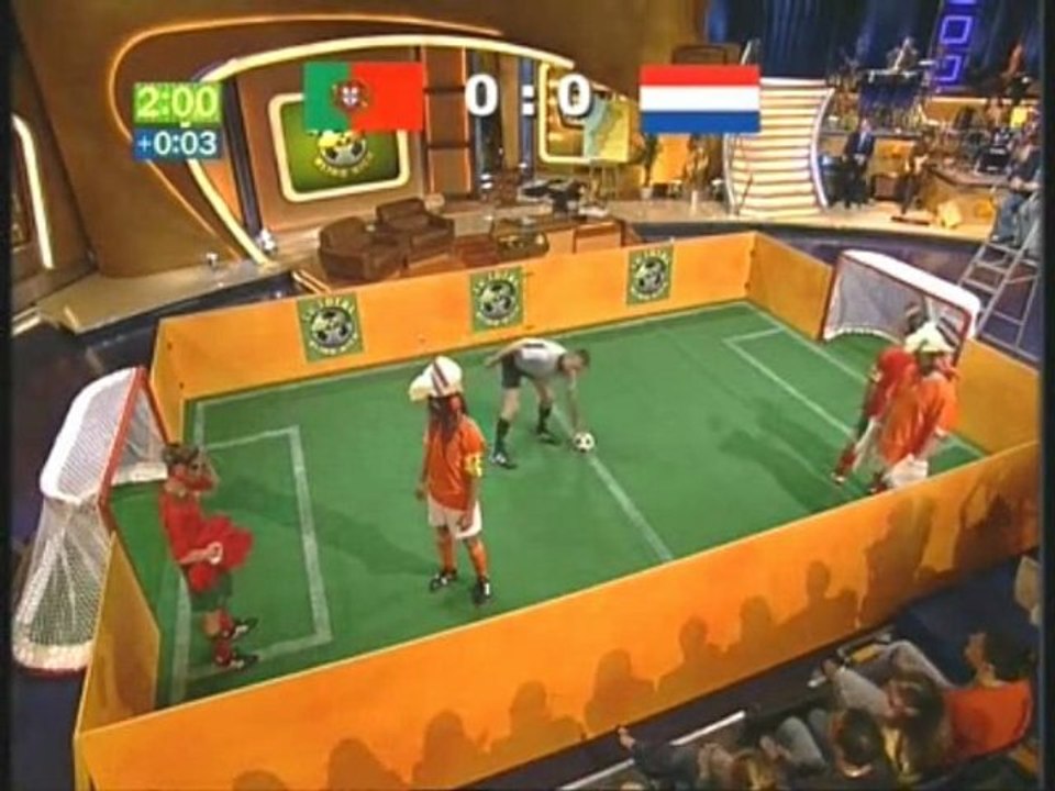 Blind-Kick: Portugal VS Holland - With Ana Johnsson
