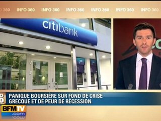 Nouvelle tempête boursière en Europe sur fond de récession et de crise grecque