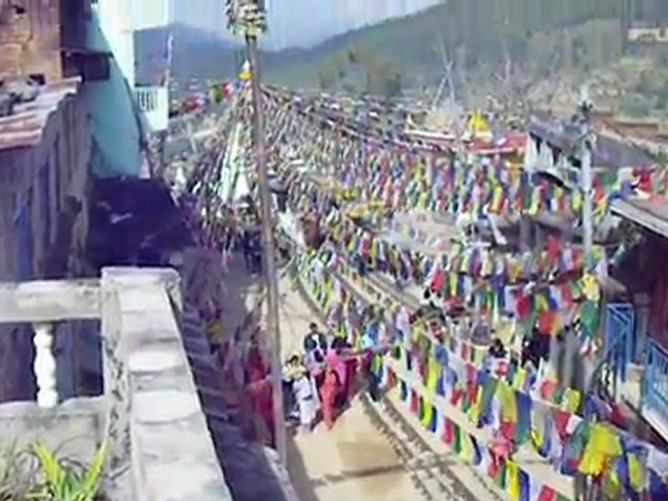 Namo-Buddha Village and Stupa View