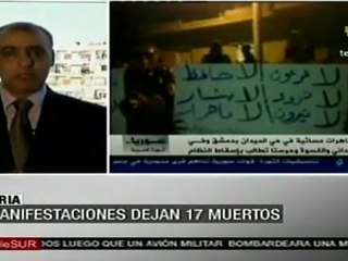 Siria: Siguen manifestaciones, reportan 17 muertos