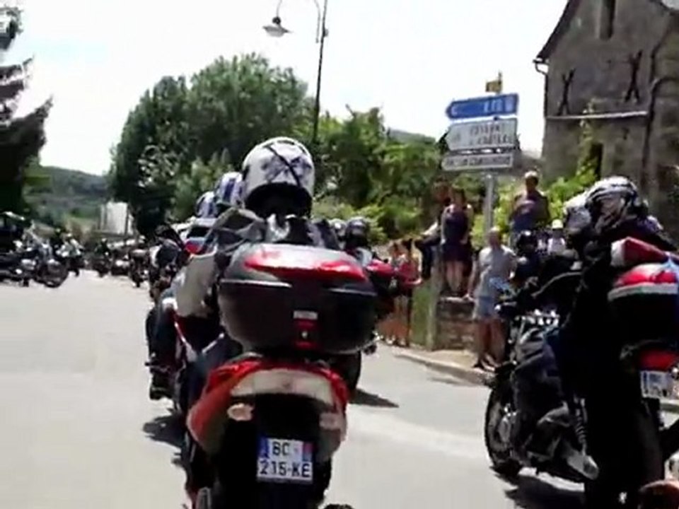 balade des motards du Viaduc le 3 juillet 2011