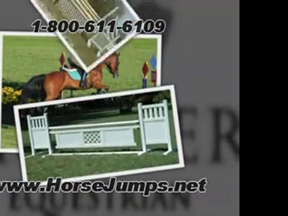 Horse Jumps -How to Build a Horse Jump Course