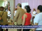 Cubanos rinden homenaje a jefe de FFAA