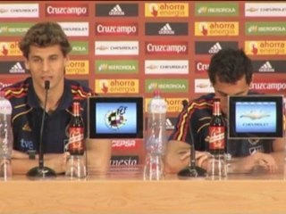 Llorente savoure la visite de lEquipe a Logrono