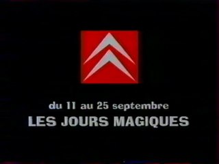 Publicité Citroën 1995