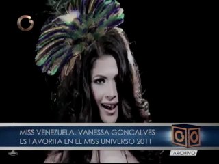 Criolla es favorita al Miss Universo 2011