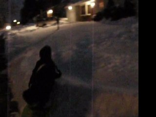 Sledding January 30th 2011
