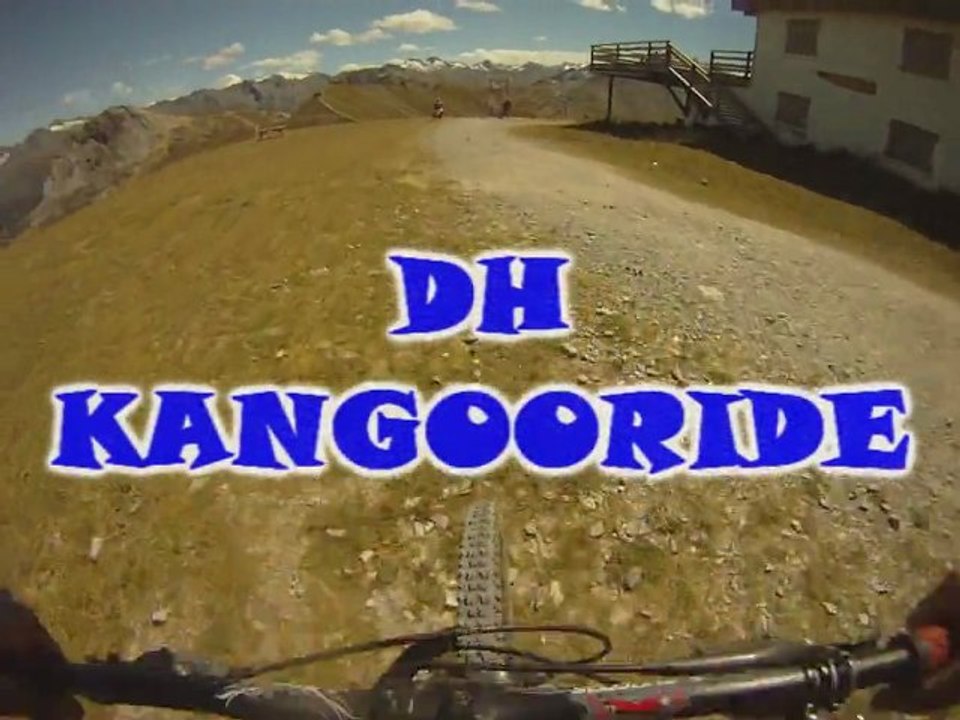 vtt tignes DH KANGOORIDE et fin de DH FUNKY TUFS avec lolo-rs a la cam