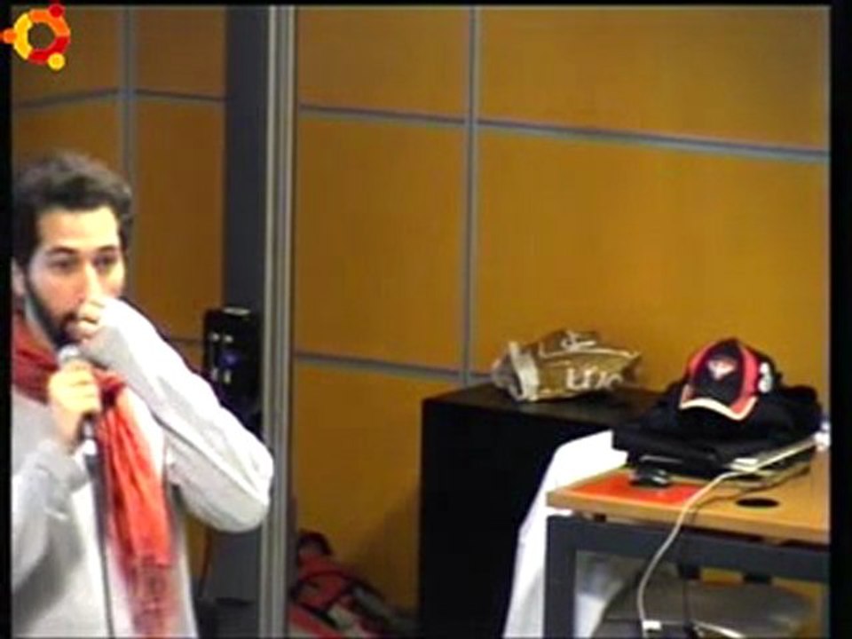 Ubuntu Party 7.04 - Démonstration d'Ubuntu Studio par Antoine Thomas (version courte)