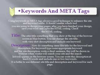 SEO Keyword Tips