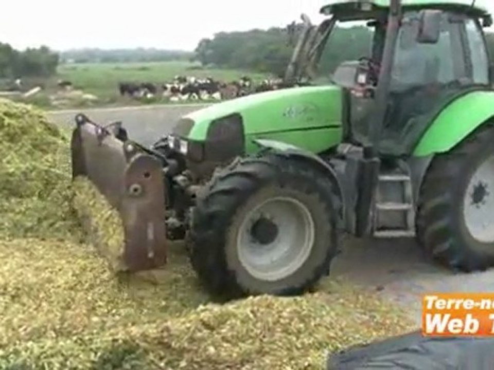 Au coeur des chantiers d'ensilage de maïs - Stéphane Nicoly : « Une bonne récolte qui permettra de produire beaucoup de lait ! »