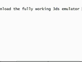 fully working 3ds emulator for pc