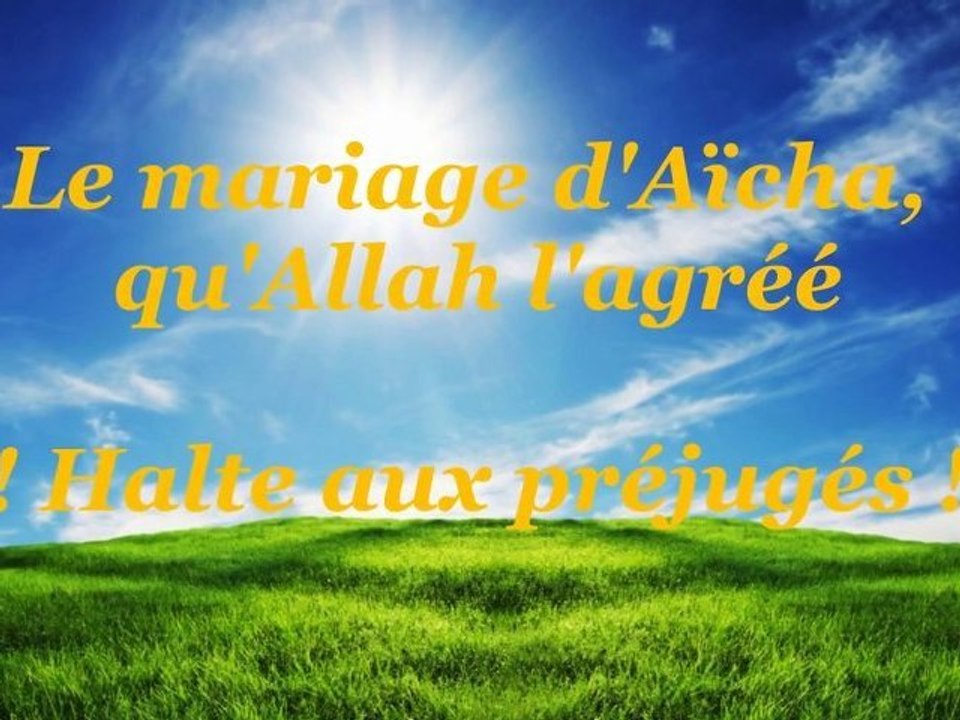 Le mariage de Aicha - Halte aux préjugés ! [ Shaykh Abdullah Al-'Adani ]