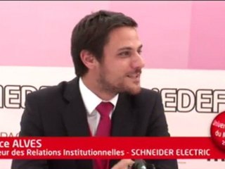 Espace Business Innovation, Gaël Polles reçoit Fabrice Alvez et Célemt Moreau