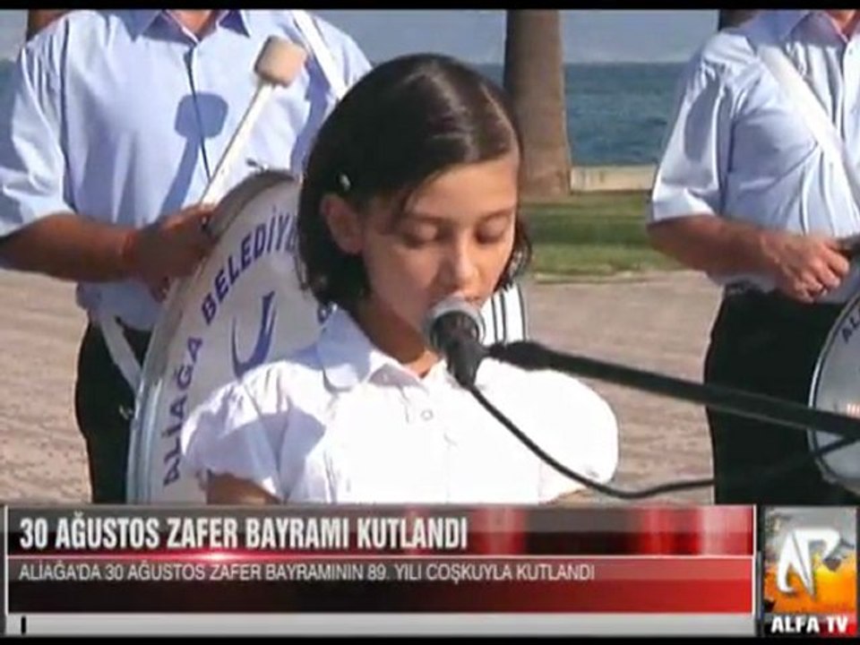 Aliağa'da 30 Ağustos Zafer Bayramı Kutlamaları