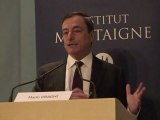 Mario Draghi à l'Institut Montaigne : leçons et défis de la crise