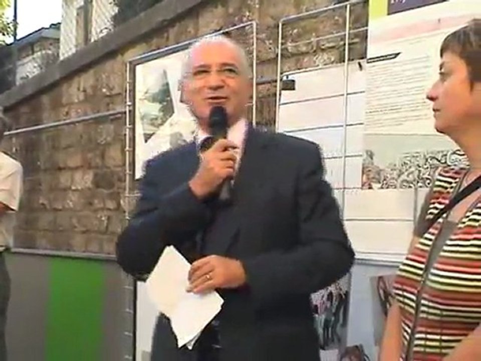 BLUE JAM - Inauguration de la Fresque murale à Brétigny sur Orge le 23 septembre 2009