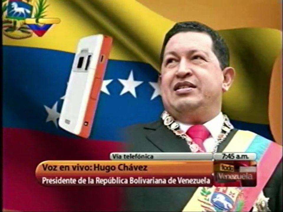 Chávez anuncia cuarto ciclo de quimioterapia
