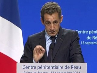 Le président de la République a annoncé la création de 30.000 places supplémentaires dans les prisons