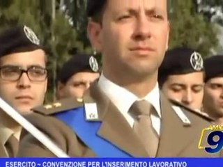 Esercito | Convenzione per l'inserimento lavorativo
