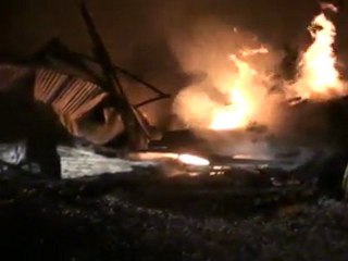 haberdenhaber.com-Dursunbey Sanayisinde Yangın-