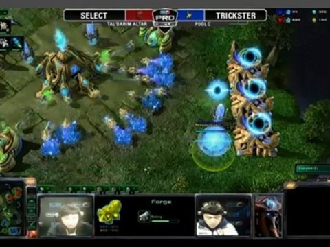 MLG Raleigh 2011 - Starcraft II - Game 1 - Dignitas Select (T) VS ST Trickster (P) Part 1/1