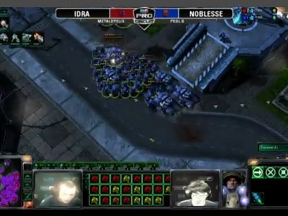 MLG Raleigh 2011 - Starcraft II - Game 1 - EG Idra (Z) VS CoL.MVP Noblesse (T) Part 2/2