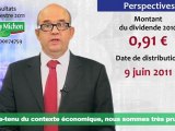 Regis Lebrun directeur général de Fleury Michon présente les résultats du 1er semestre 2011