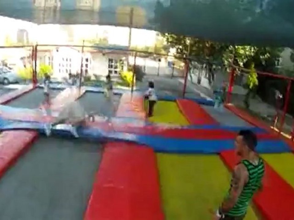 Trampolin Zurück Ache Fail