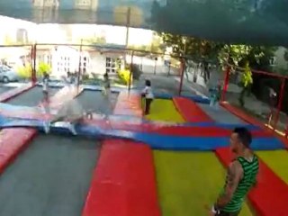 Trampolin Zurück Ache Fail