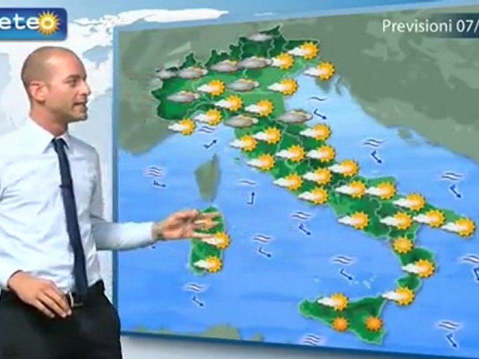 Meteo Italia 7/09/2011 - Previsioni by ilMeteo.it