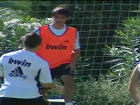Zinedine Zidane's son trains with Real Madrid first team squad