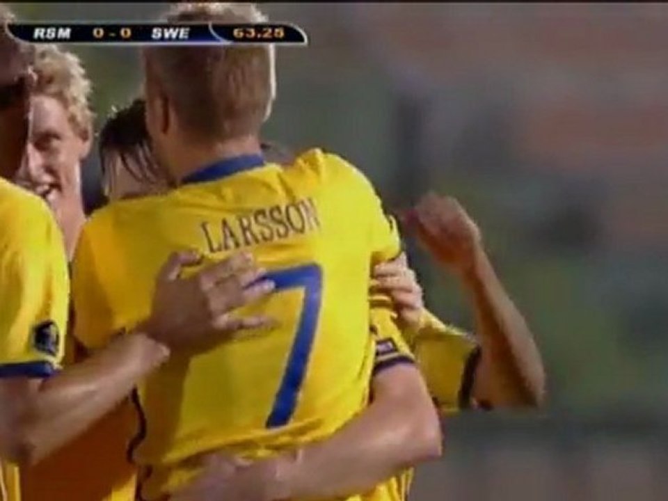 Euro 2012 - schweden überrennt san marino