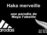 XV Parodial : Haka merveille parodie rugby de maya l'abeille sur le haka des all blacks